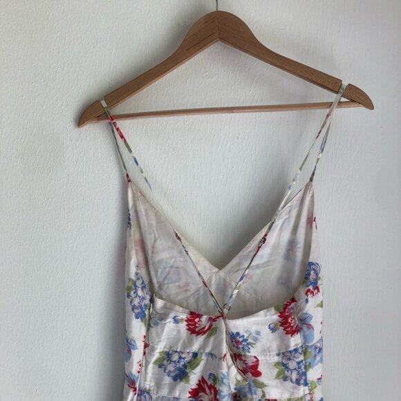 LoveShackFancy size 10 Marion Ruffled Floral Print Mini Dress - Picture 6 of 10